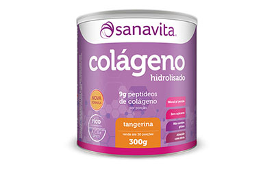Colágeno Hidrolisado Sanavita – Tangerina