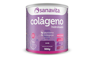 Colágeno Hidrolisado Sanavita – Uva